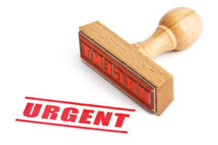 Photo: iStockphoto.com/paci77 /Urgent Stamp